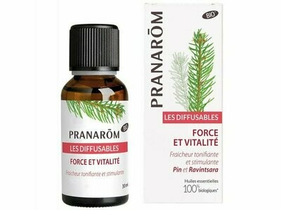 Diffusable Force et Vitalité BIO - Pranarôm Diffusable Force et Vitalité BIO - Pranarôm