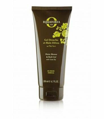Gel Douche et Bain Detox au Thé Vert - Equatoria Gel Douche et Bain Detox au Thé Vert - Equatoria