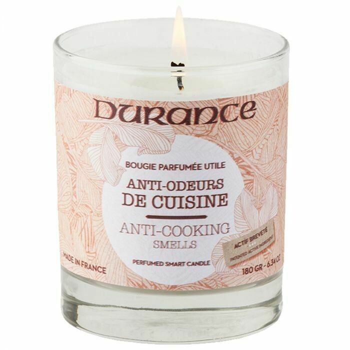 Bougie Parfumée Anti-Odeurs de Cuisine 180G - Durance Bougie Parfumée Anti-Odeurs de Cuisine 180G - Durance