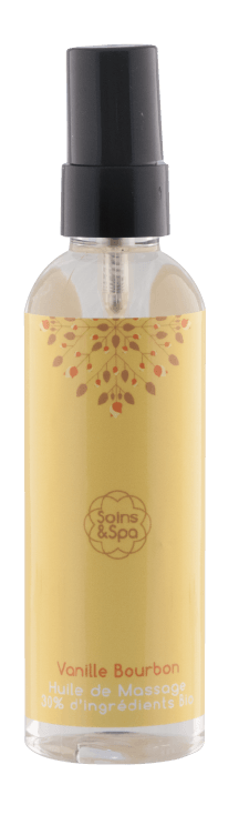 Huile Corps Vanille Bourbon 100ml - Autour du Bain Huile Corps Vanille Bourbon 100ml - Autour du Bain