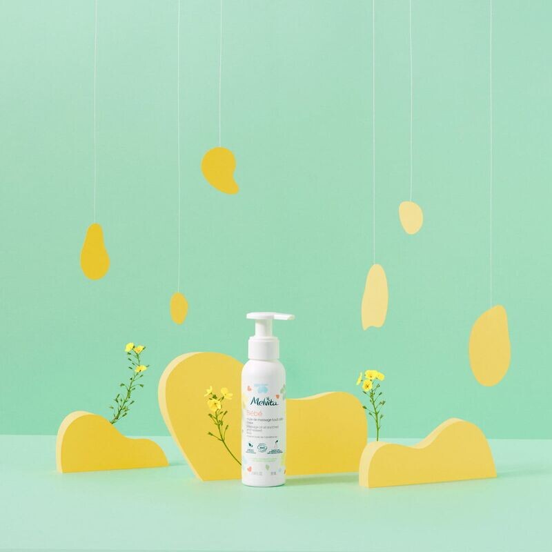 Huile de Massage Bébé 90ml - Melvita