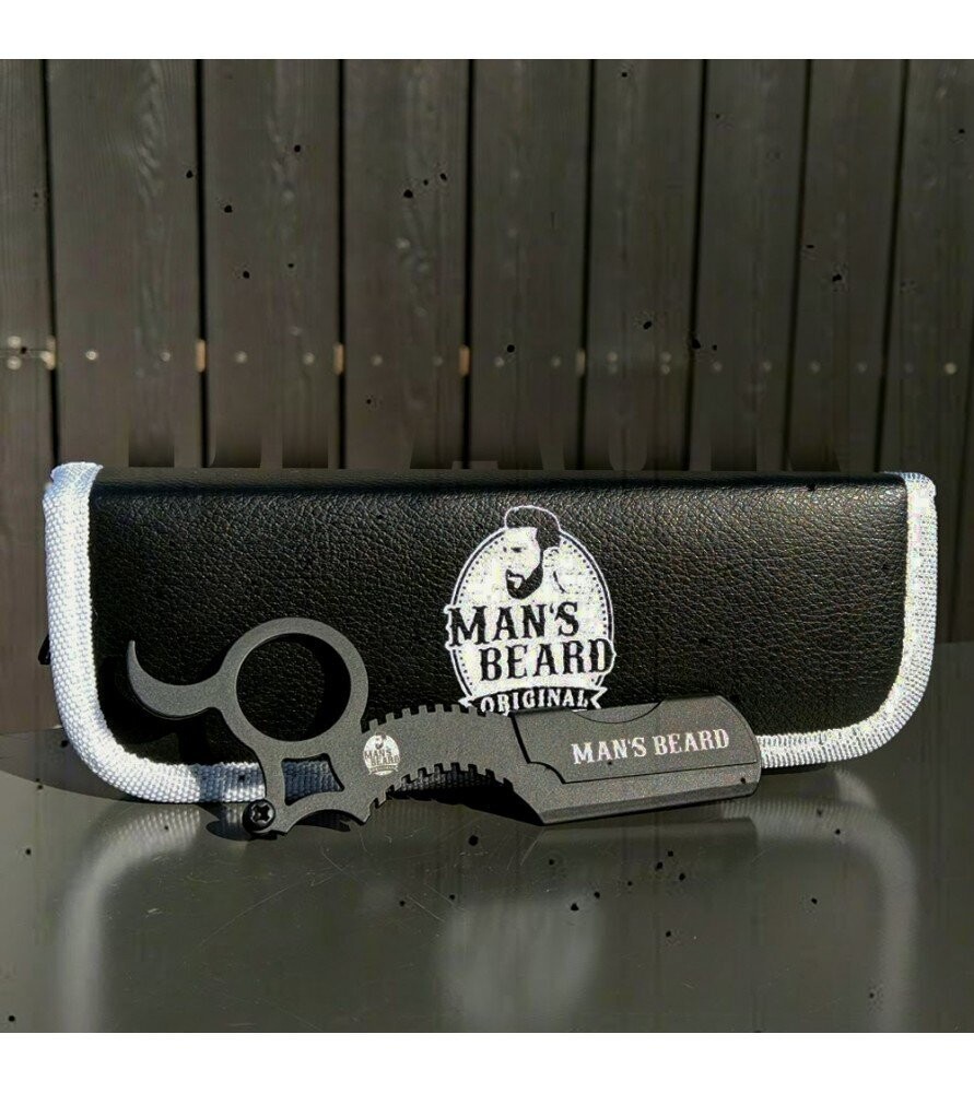 Shavette Small Blade Black - Man's Beard Shavette Small Blade Black - Man's Beard
