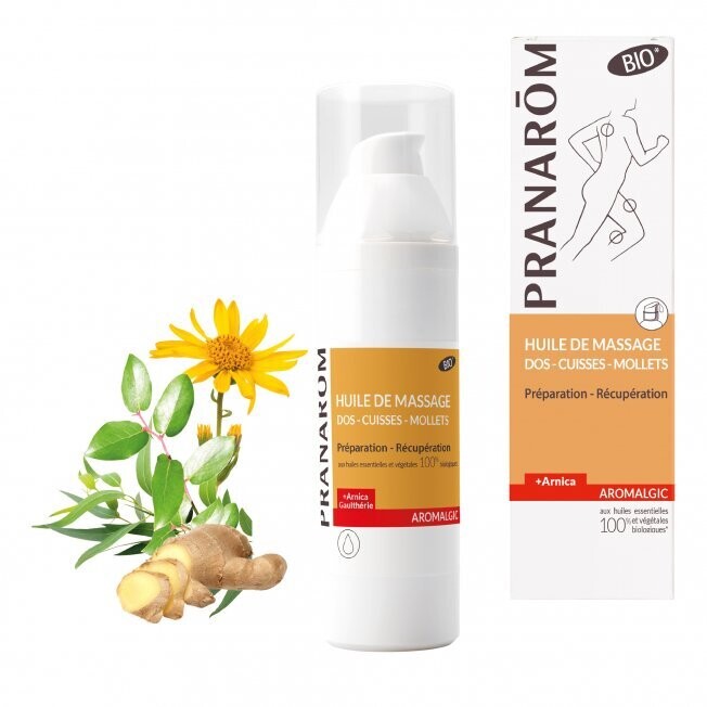 Huile de massage 100ml - Pranarôm Huile de massage 100ml - Pranarôm