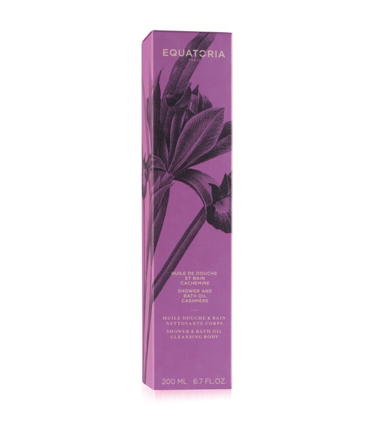 Huile de Douche cachemire Equatoria 200ML