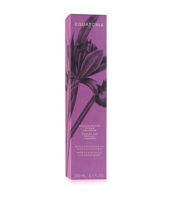 Huile de Douche cachemire Equatoria 200ML