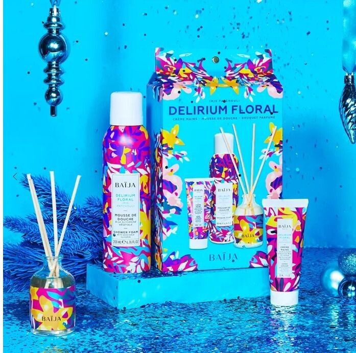Coffret Mousse Douche Delirium Floral - Baïja