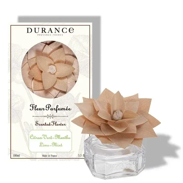 Fleur Parfumée en bois Citron vert Menthe - Durance Fleur Parfumée en bois Citron vert Menthe - Durance