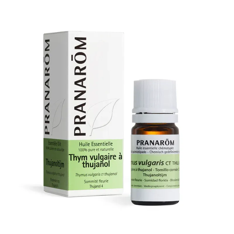 Huile Essentielle Thym vulgaire à Thujanol 5ml - Pranarôm Huile Essentielle Thym vulgaire à Thujanol 5ml - Pranarôm