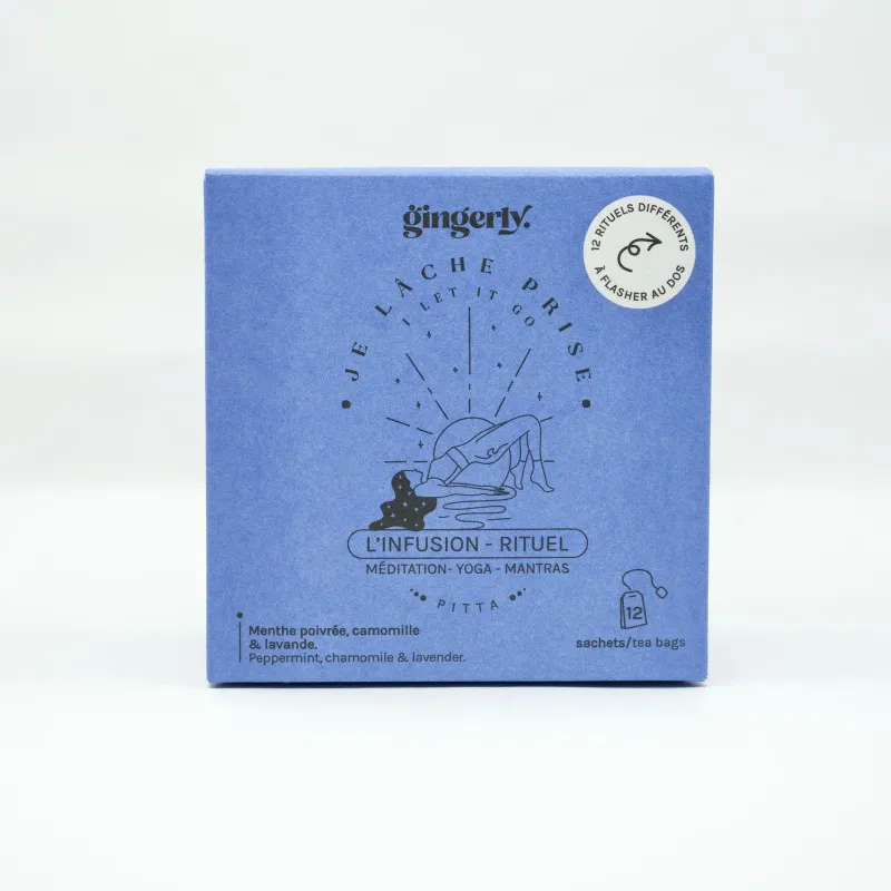 Infusion-rituel bio - Je lâche prise - 12 sachets - Gingerly