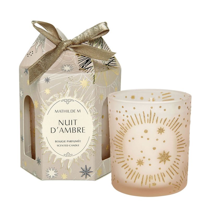 Bougie Parfumée Nuit d'Ambre - Mathilde M