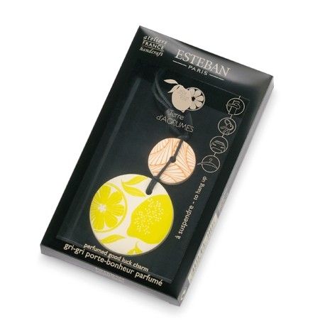 Gri gri porte bonheur parfumé Terre d'Agrumes Gri gri porte bonheur parfumé Terre d'Agrumes