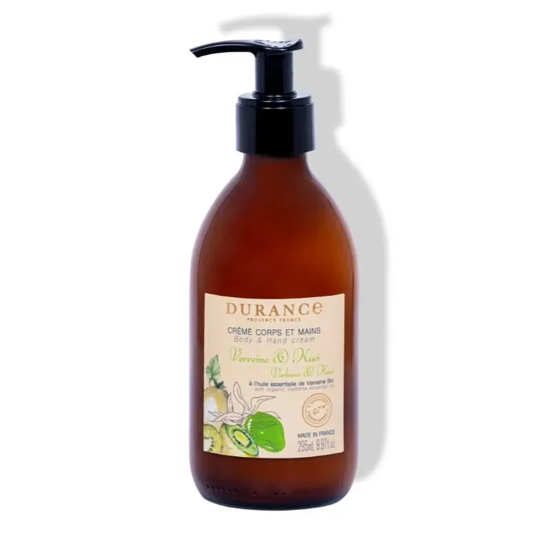 Crème corps et mains Verveine et Kiwi 295ml Crème corps et mains Verveine et Kiwi 295ml