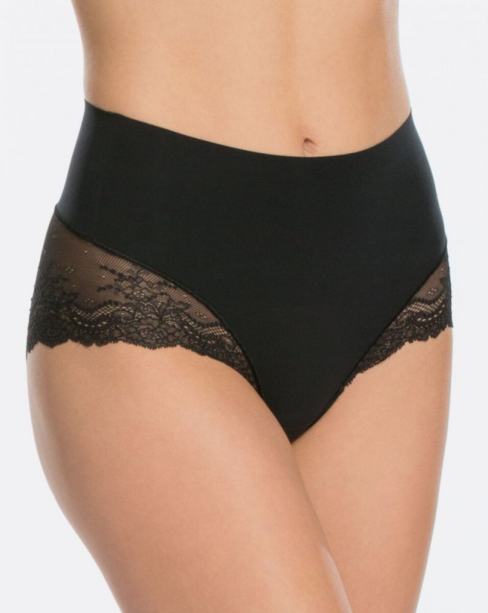 Spanx corrigerende slip lace zwart