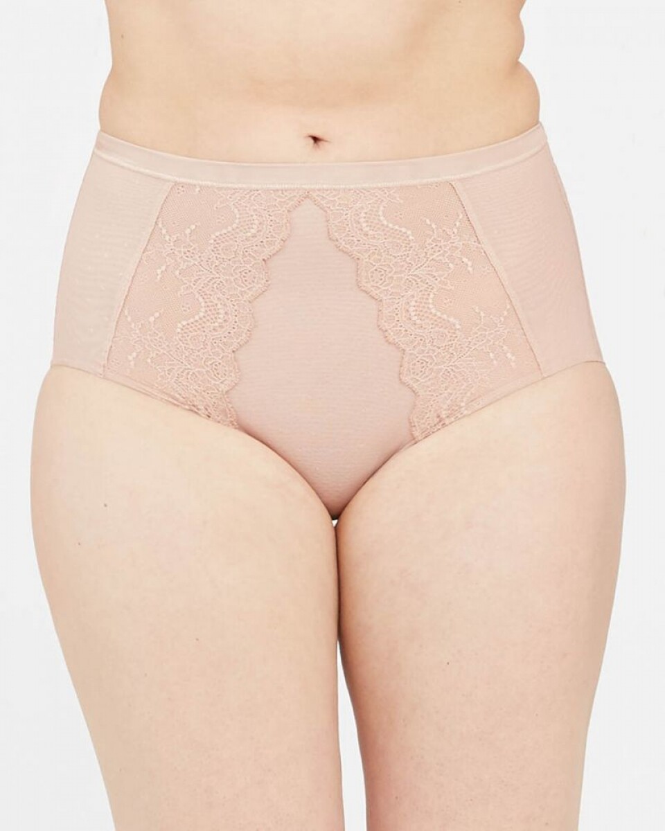 Spanx corrigerende slip lace nude