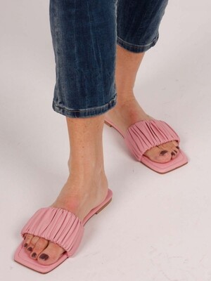 IBANA leren slipper roze