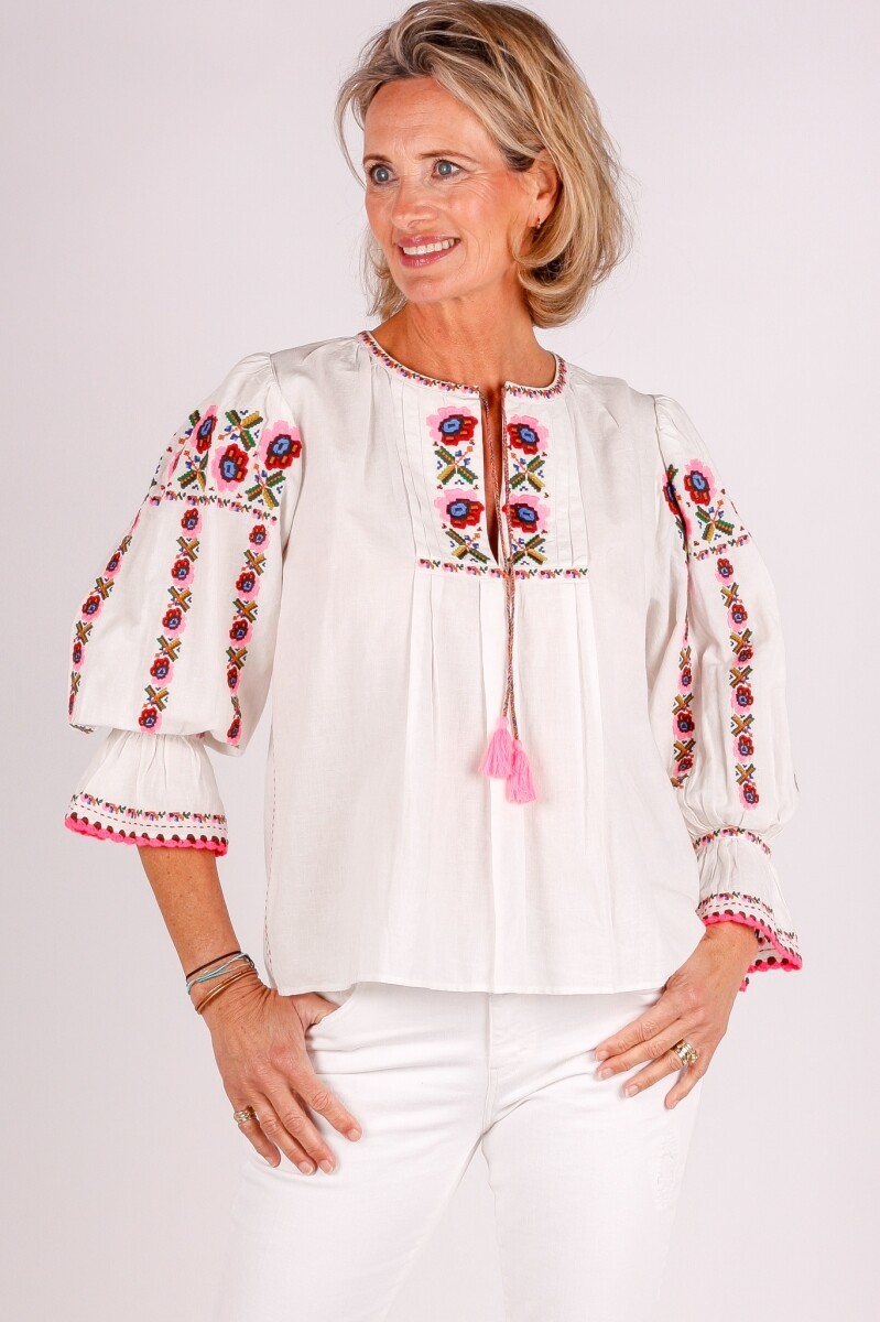 Antik Batik blouse offwhite