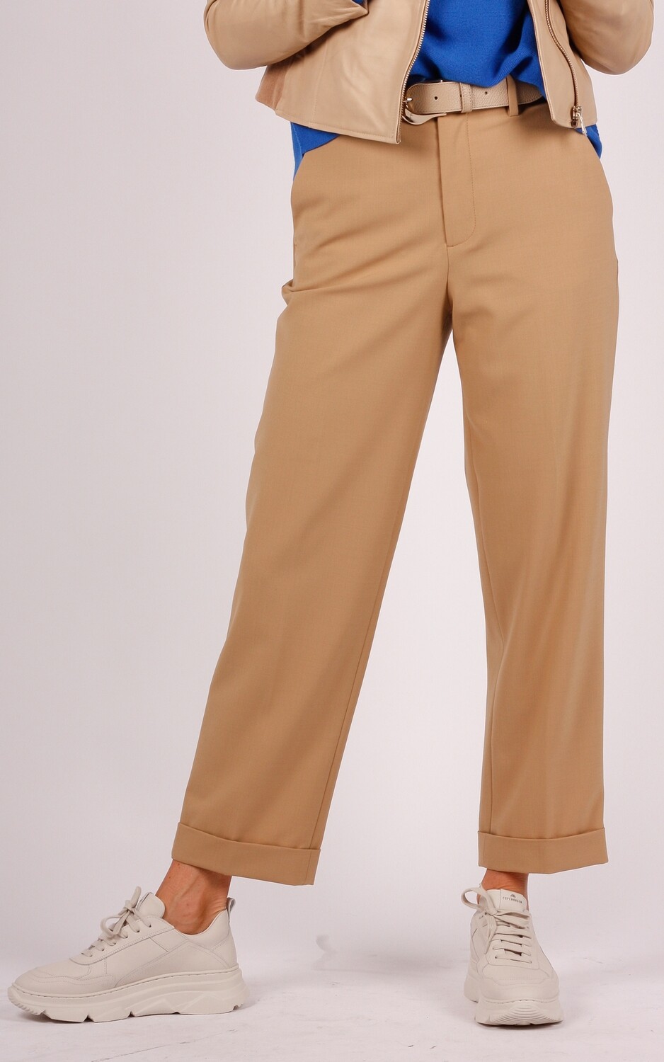 Closed pantalon camel