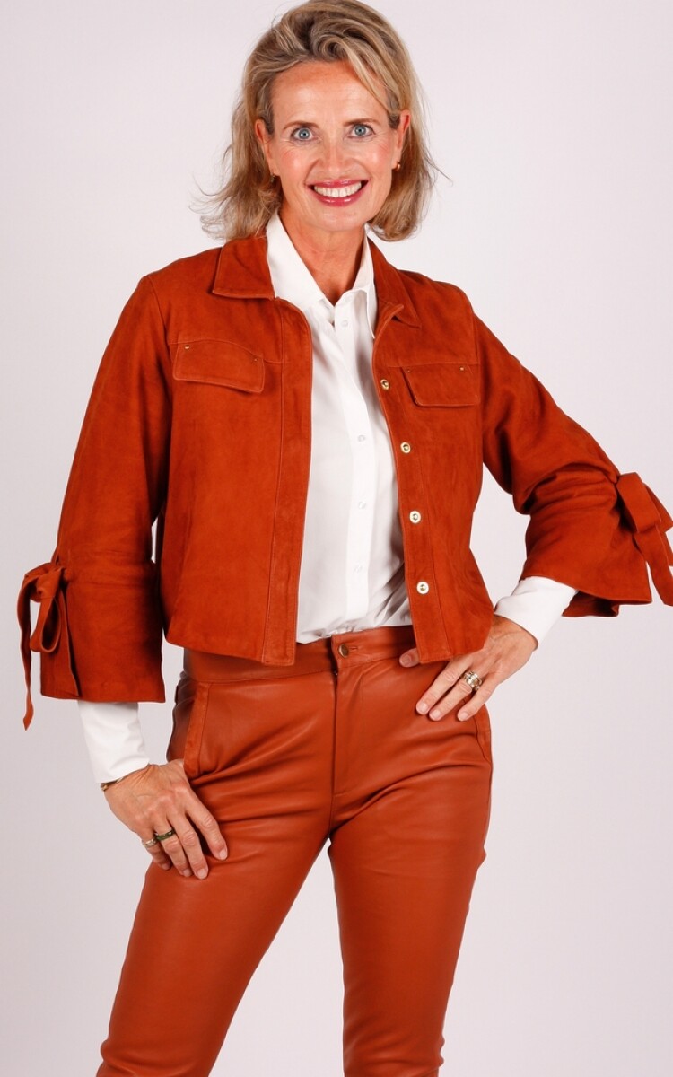 iBANA suède jack oranje