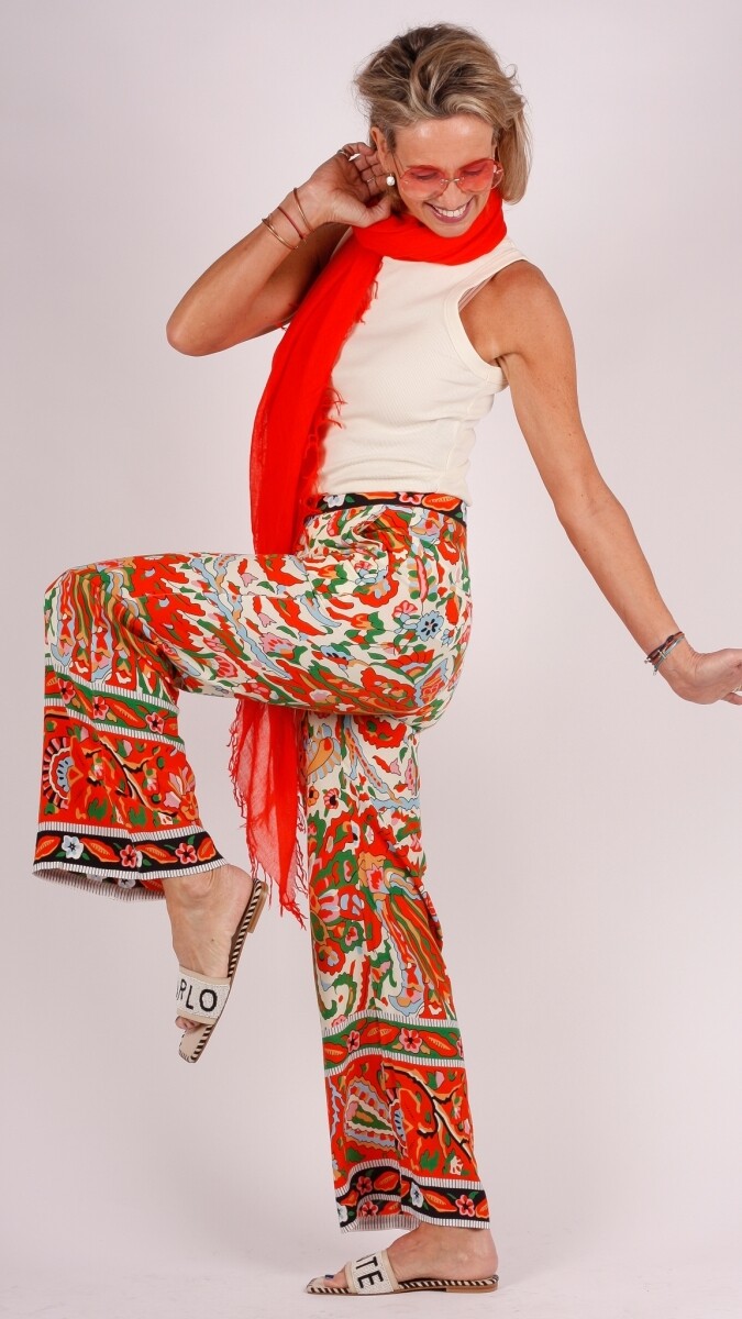 Sjaalmania shawl koraal