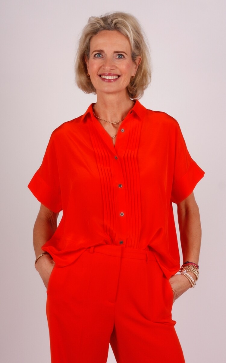 Zenggi blouse oranje