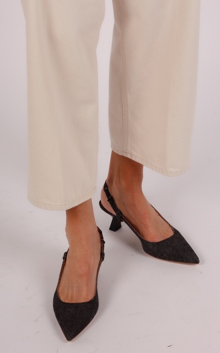 VIA VAI slingbacks zwart