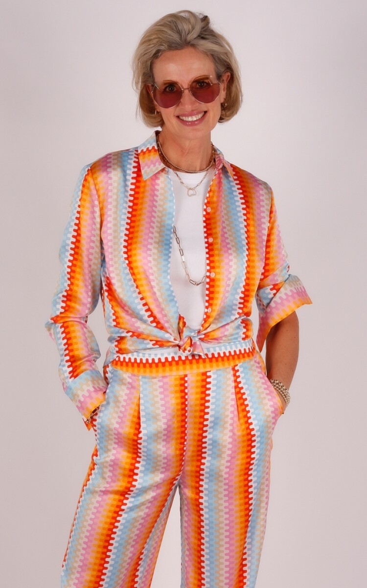 Herzen&#39;s blouse rood/roze