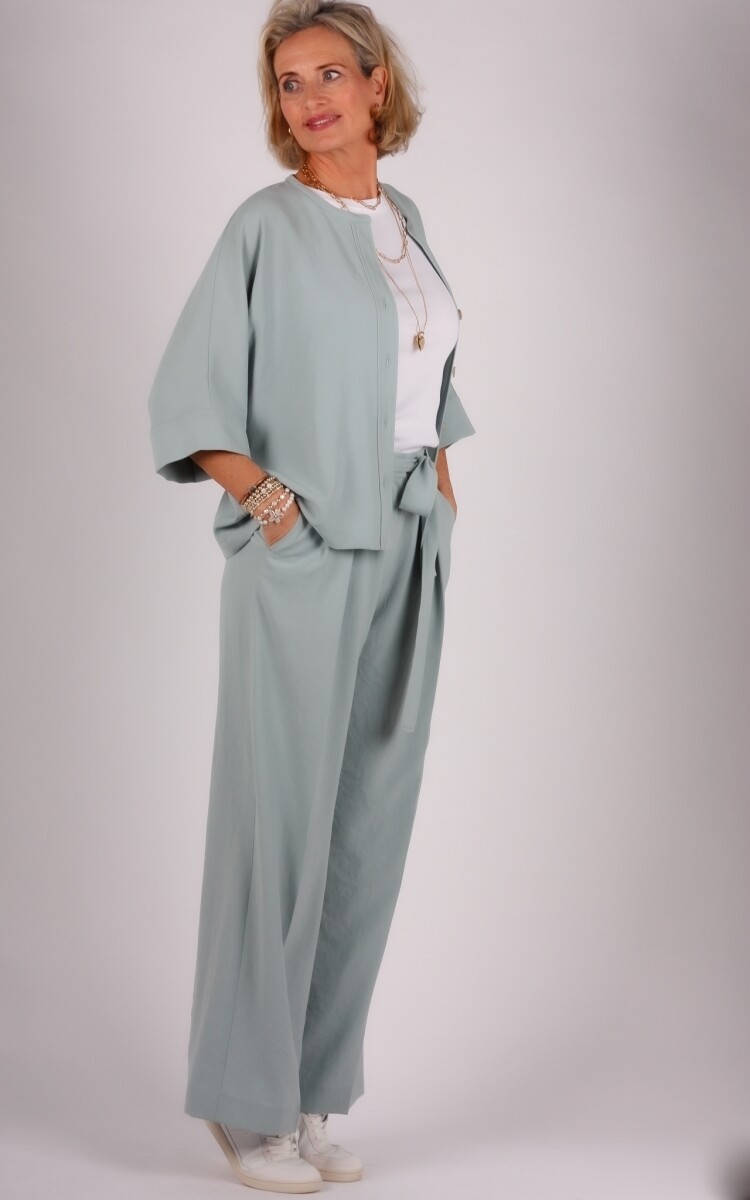 Zenggi blouse sea foam