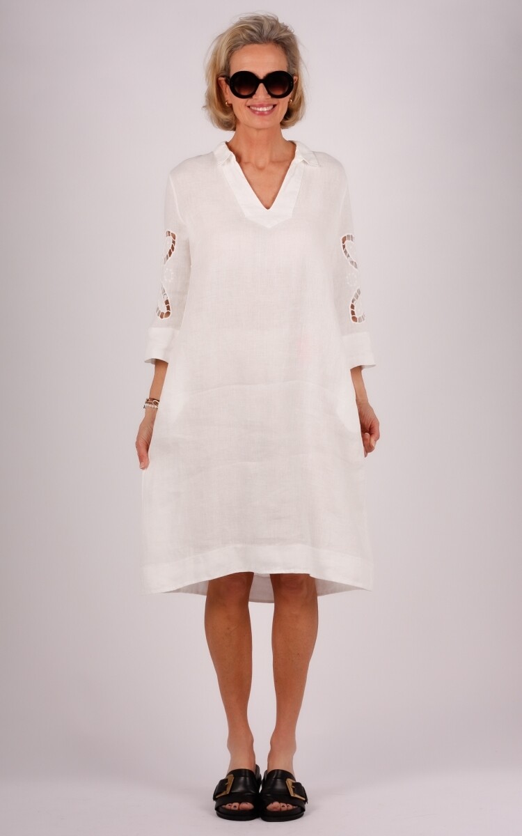 La Salle jurk offwhite