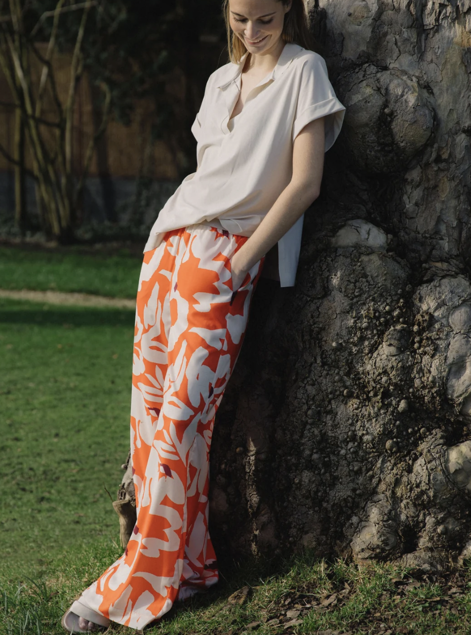 TRVL drss broek oranje