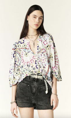 Bash blouse paars/print
