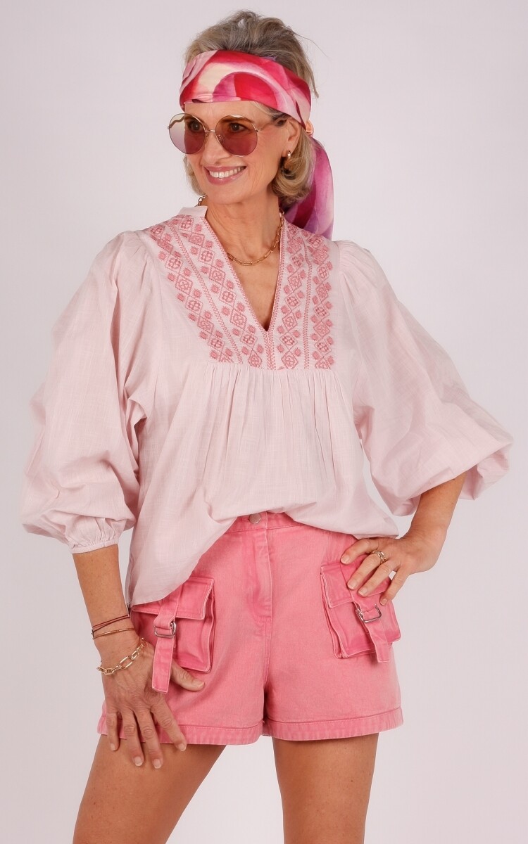IBANA blouse roze