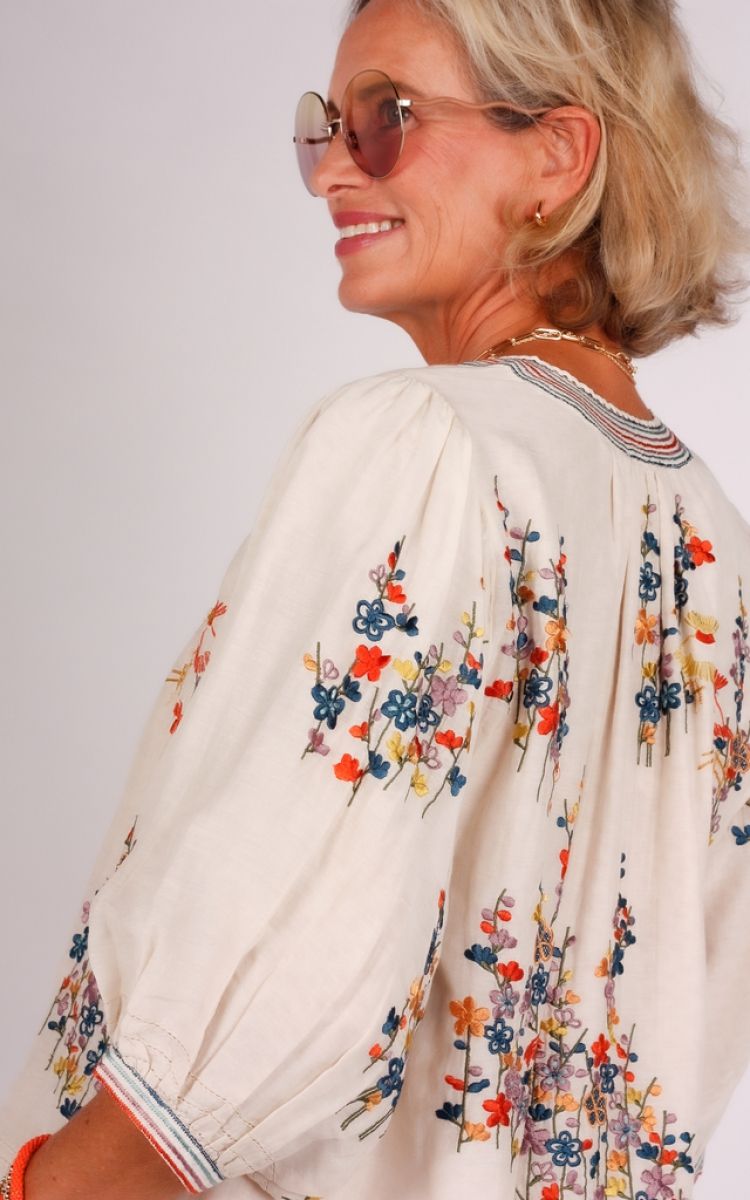 MABE jacket ecru/print