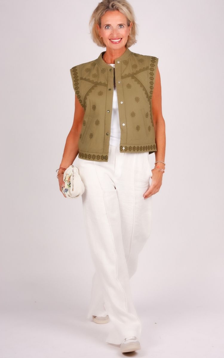Bash gilet groen