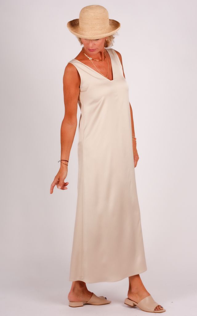 Drykorn jurk beige