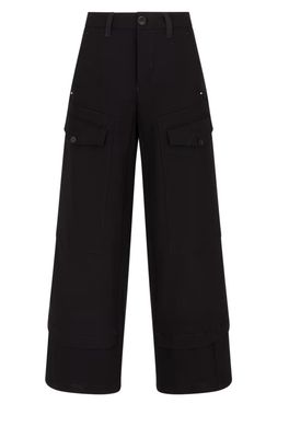 HIGH cargo broek zwart