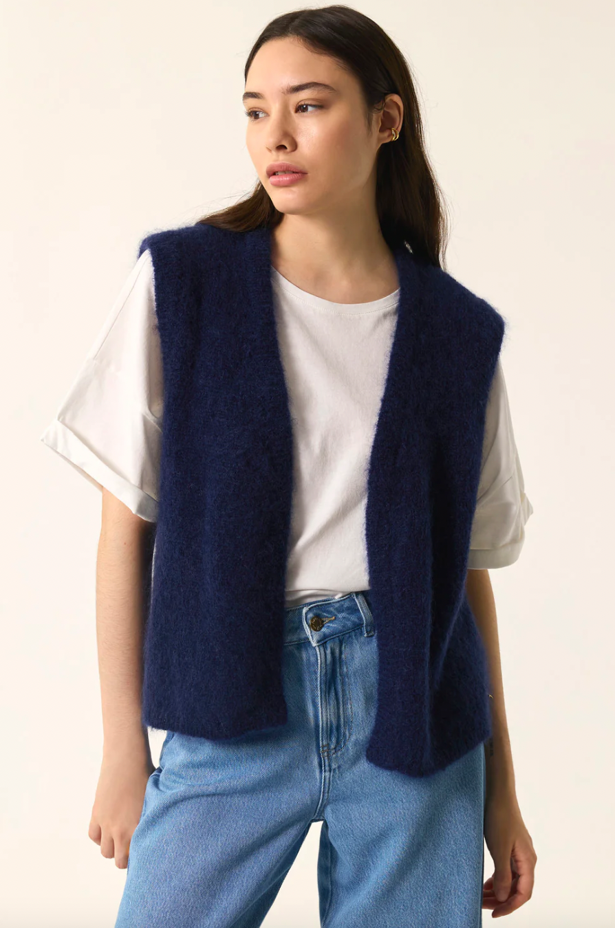 Des Petits Hauts gilet navy