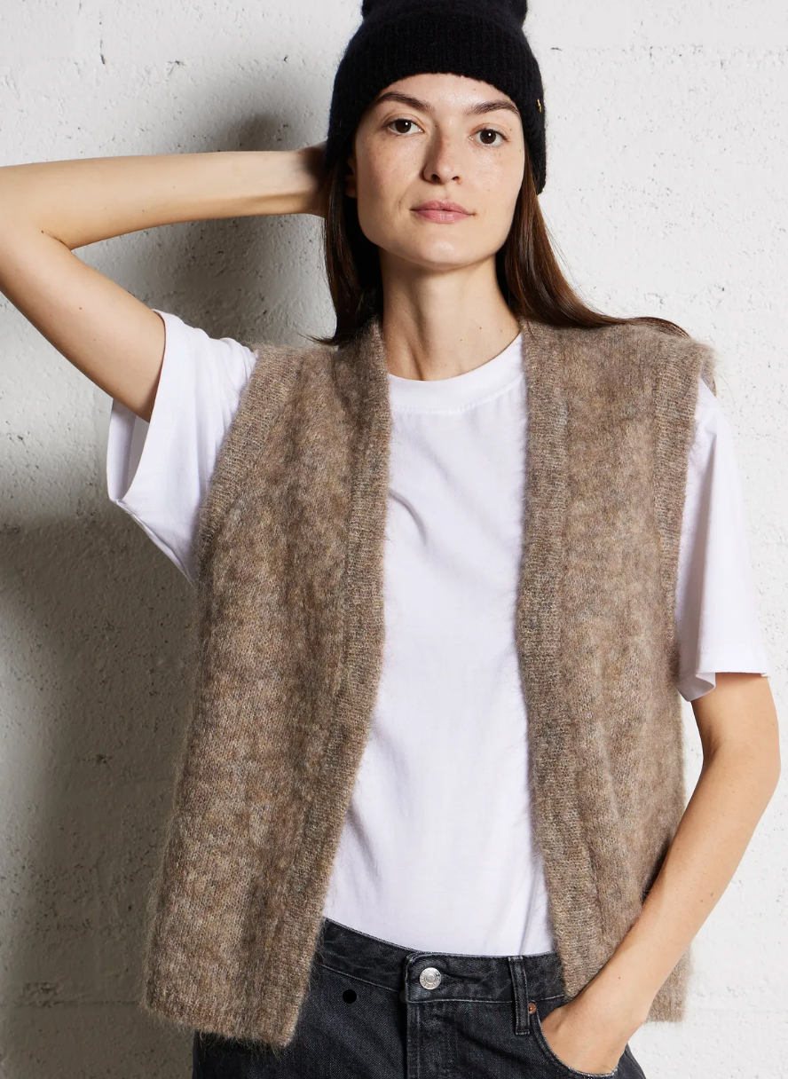 Des Petits Hauts gilet zand