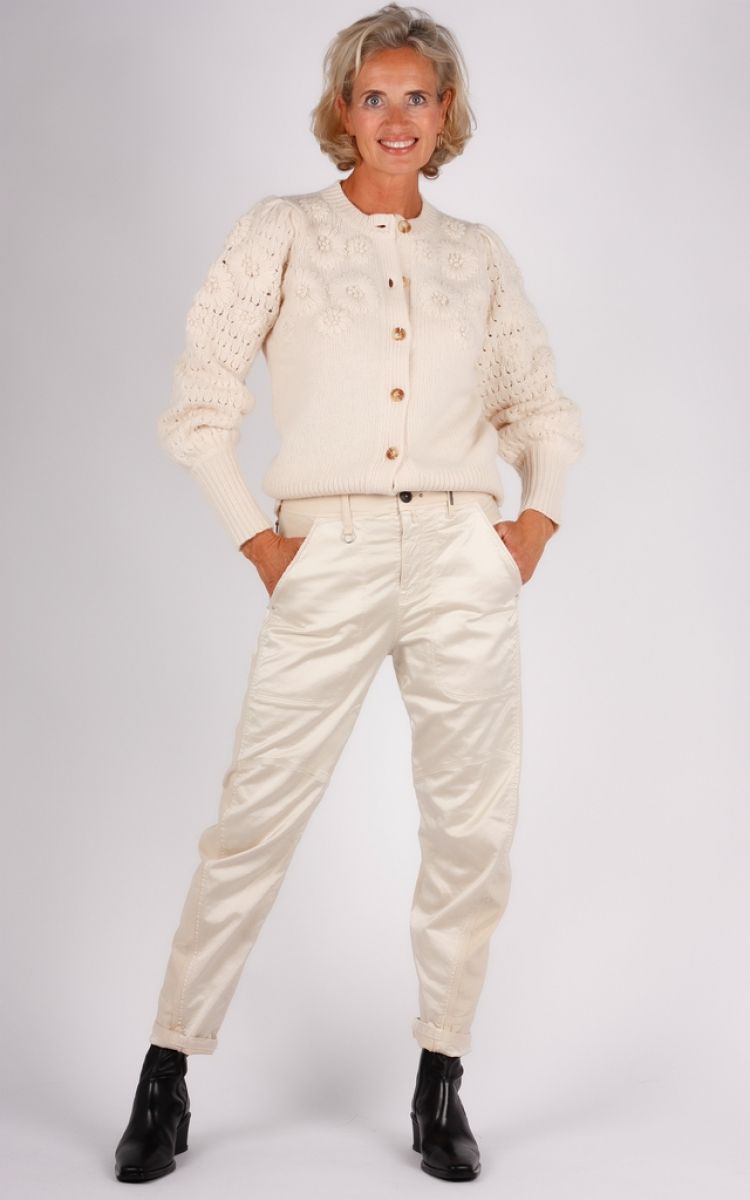 HIGH broek ecru