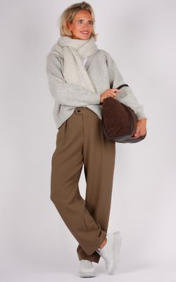 Closed broek bruin