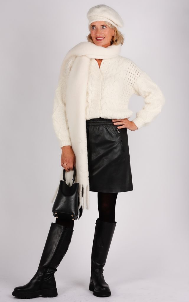 INTI Knitwear vest ecru