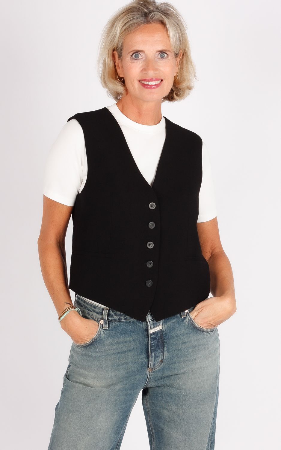 Zenggi gilet zwart