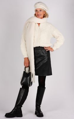 INTI Knitwear vest ecru