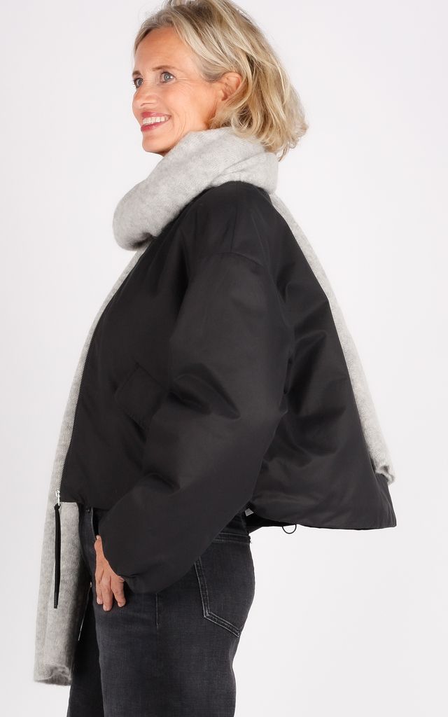 Closed bomber jack navy
