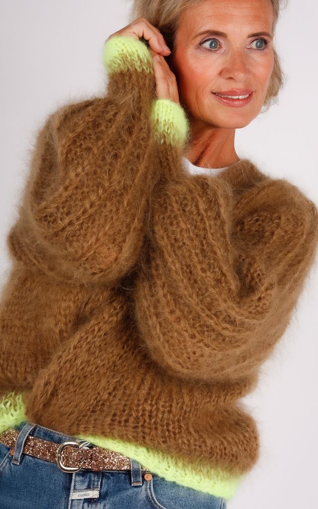 Studio Lavendel vest camel