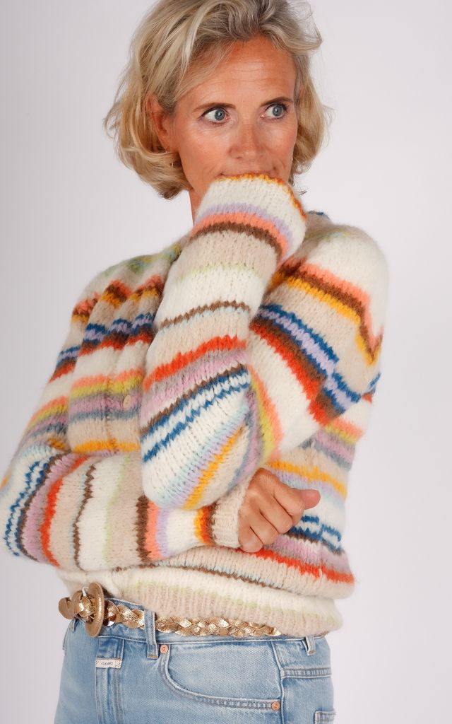 INTI Knitwear vest multi colour