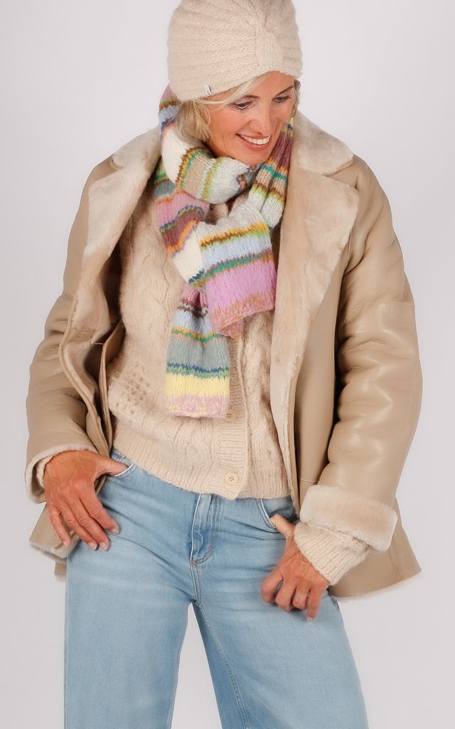 INTI Knitwear sjaal multi colour