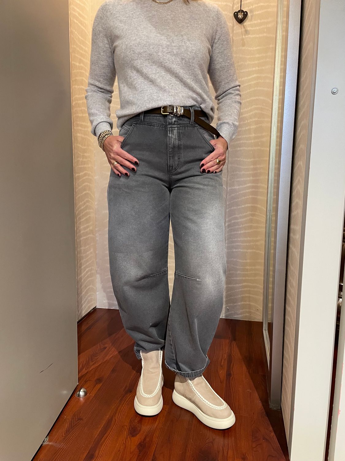 Closed jeans grijs