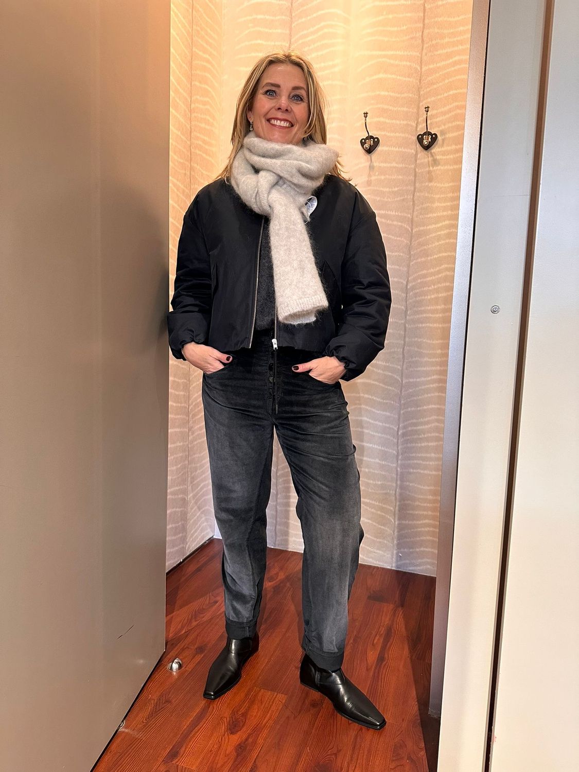 HIGH broek antraciet