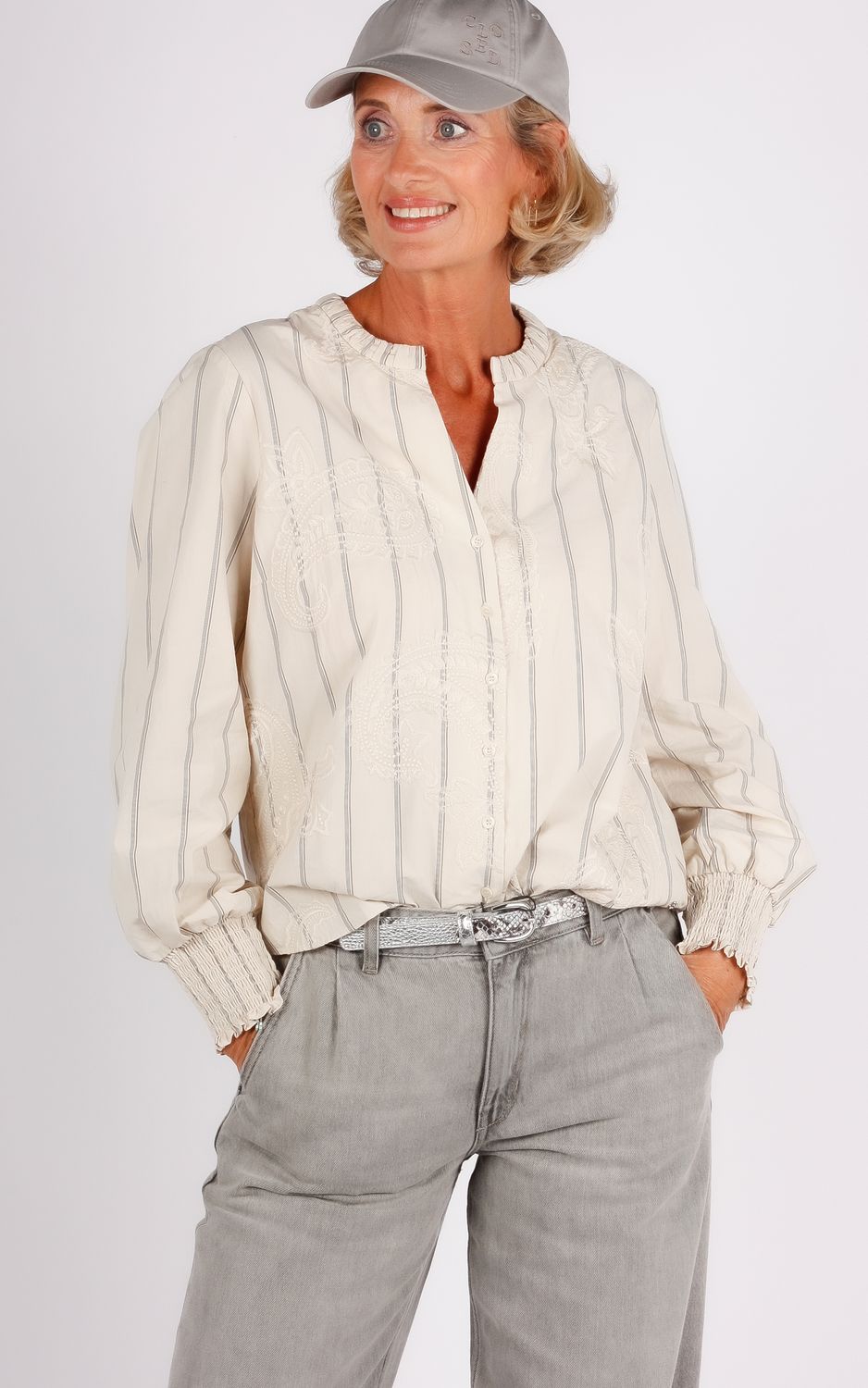 Gustav blouse ecru