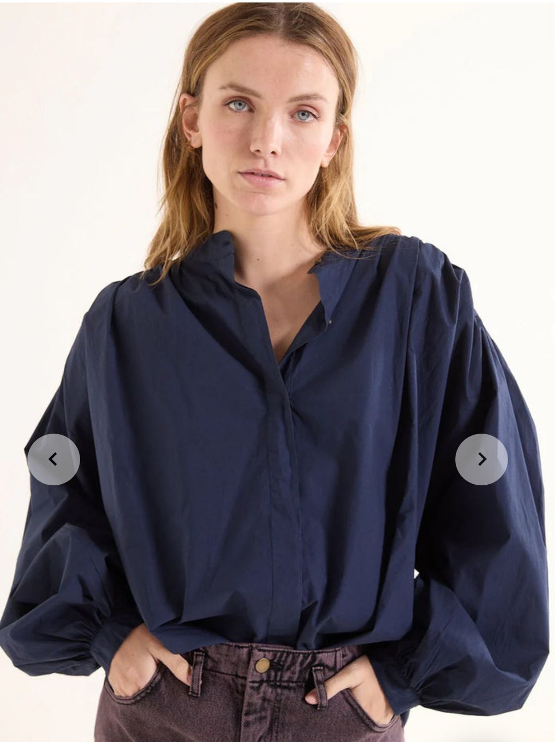 Sacrécoeur blouse navy
